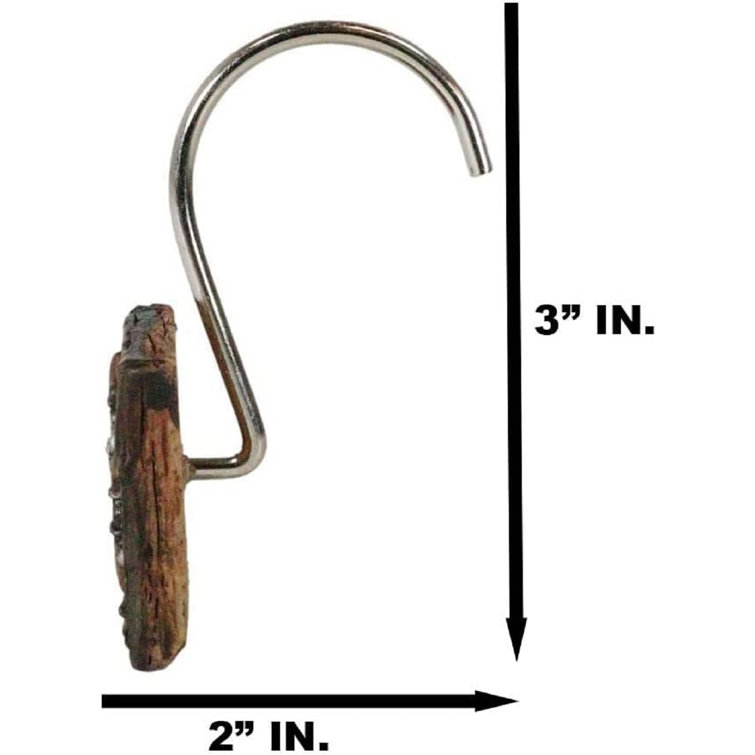 Canora Grey Stainless Steel Shower Curtain Hook Wayfair Canada